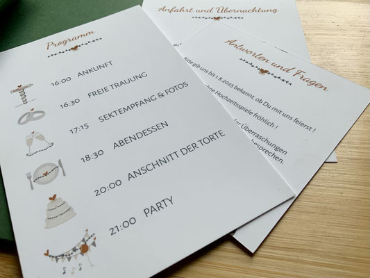 Hochzeitseinladung
