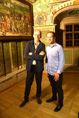 Schloss Goldegg Ö1 Konzert - mit Veranstalter Hr. Dr. Heinz Kaiser  ©Eren Akinola
