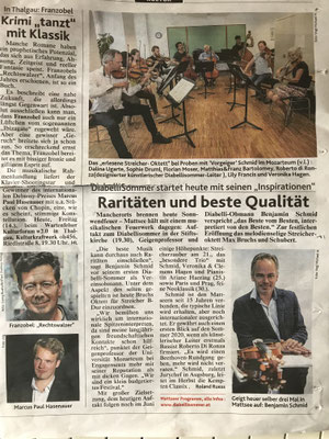 Konzertankündigung Kronen Zeitung