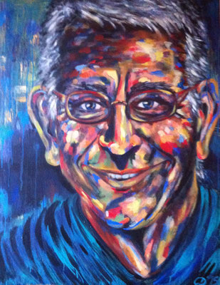 Bob, 2015, Acryl auf Leinwand, 60 x 80 cm, unverkäuflich