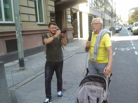 Interview mit der überörtlichen Presse
