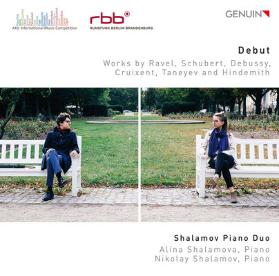 Shalamov Piano Duo, cd cover art, 2016