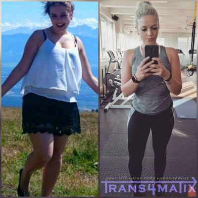 Durch die Hilfe von Trans4matix ist auch Katrin Trink in 8 Monaten eine sehr schöne Verwandlung gelungen! Gute Leistung Katrin! Willst auch du das Beste aus dir rausholen dann melde dich jetzt!