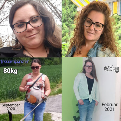 Bernadette Mehsnarz hat durch das T4X Trainings & Ernährungskonzept ihre Ernährung nun bestens im Griff und ihre Freude an Bewegung gefunden. Wir gratulieren ihr zu ihrer tollen Leistung und sind stolz, ein großer Teil davon zu sein.