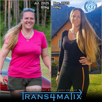 Kein Wunder, kein Filter - nur ein 1A Coaching und ein starker Mensch. Trans4matix bedeutet: echte Beratung, echte Veränderung, echte Ergebnisse