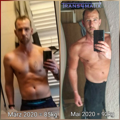 Nicht nur die Qualität seiner Selfies ist bei unserem Kunden Richard Mühlbacher gestiegen, sondern auch die seiner Muskulatur. Dank des T4X Trainings & Ernährungskonzepts hat der Tennisbegeisterte nun konstant super Erfolge beim Krafttraining.