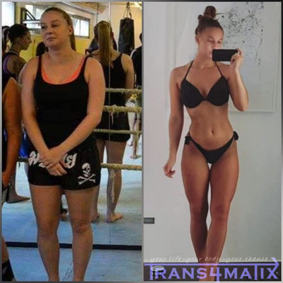 Sabrina Lesjak war eine der ersten  die damals zu Beginn mit Trans4matix gestartet ist! Mittlerweile hat sie sich zu einer 1A Muster Athletin entwickelt. Ein Vorbild, welches durch sportlichen Lifestyle und konsequenter Ernährungsumstellung möglich ist.