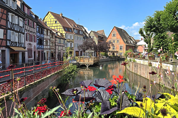 Colmar ist eine Stadt im Elsass in Nordostfrankreich, an der Grenze zu Deutschland