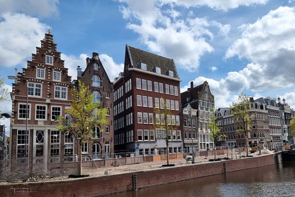 Amsterdam mit seinen 2500 Wohnbooten