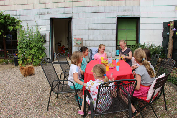 Kindergeburtstag in der Malschule Flitzepinsel in Viersen