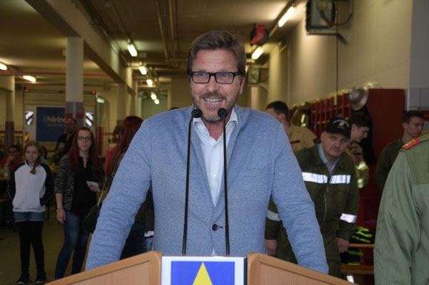 Bürgermeister von Axams Christian Abenthung
