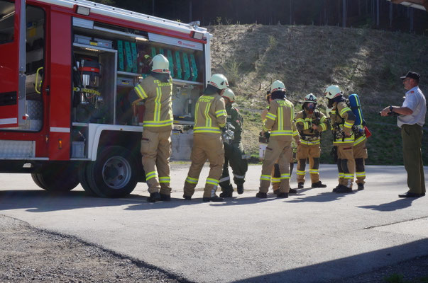 Gebäudebrand mit vermisster Person