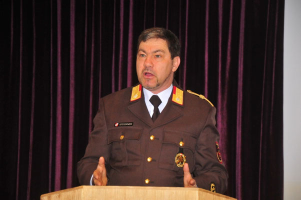 Abschnittsfeuerwehrkommandant ABI Ing. Walter Stockner