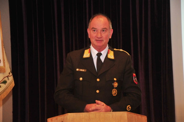 Landesfeuerwehrkommandant LBD Ing. Peter Hölzl