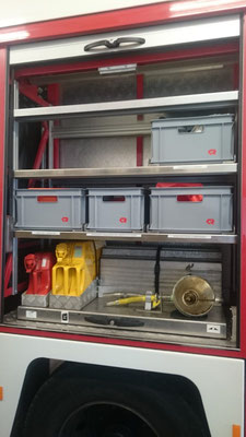 zusätzliche Stauräume durch neue Transportboxen