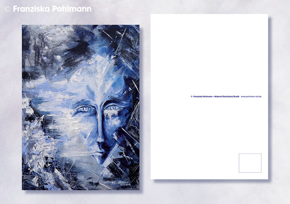 Postkarte "Broken Window" (260 g/m2 Chromokarton matt, Digitaldruck) I Format: A6 I Preis: 1,80 Euro zzgl. Versandkosten