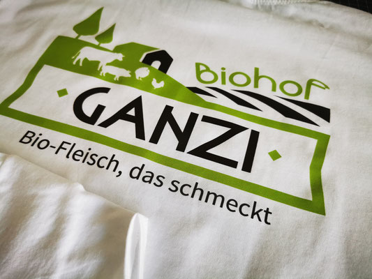 Biohof Ganzi: Logo, sämtliche Drucksorten, Website