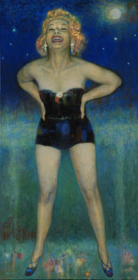 2022 La femme qui rit 100 x50cm