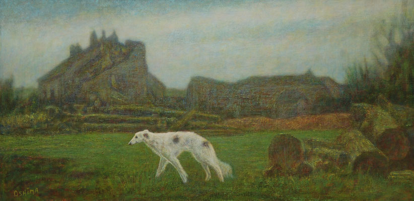 2023 Une chaumière 50 x100cm