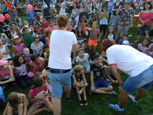 Interviews im Publikum