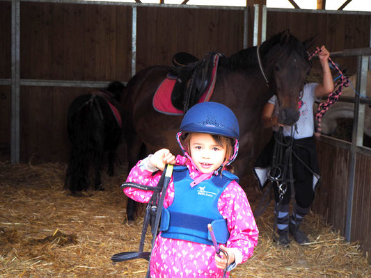 Cours baby poney, poney club les Rouillons, Sens