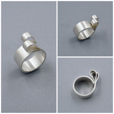Ring aus der Serie Loop