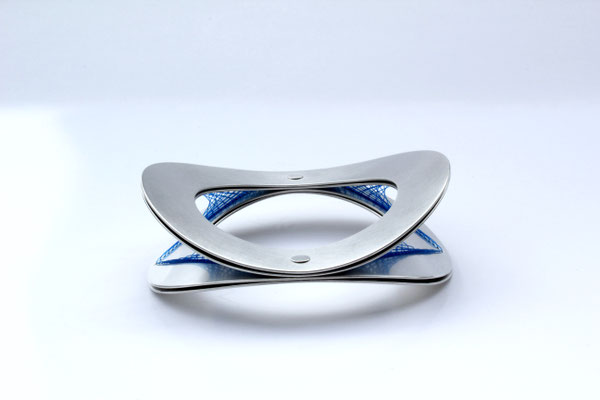 Armschmuck Silber mit Nylonspannungen