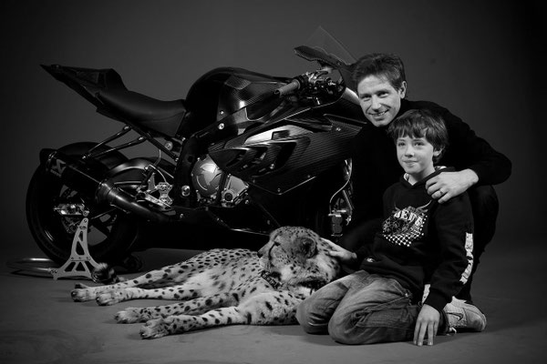 With Tim & Cheetah