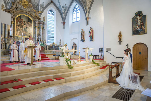 Kirchliche Trauung Aulendorf St. Martin