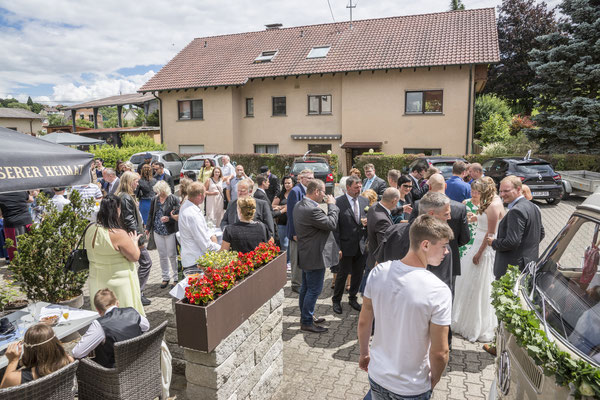 Hochzeitsfeier Göggingen Gasthaus Linde