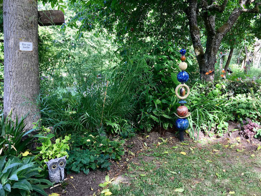 Juni 2017: Pam Jonas X Hilts Garten, Offene Gärten 2017: Verschiedene Outdoor-Werke von Pam Jonas im wunderschönen Garten der Eheleute Hilt 