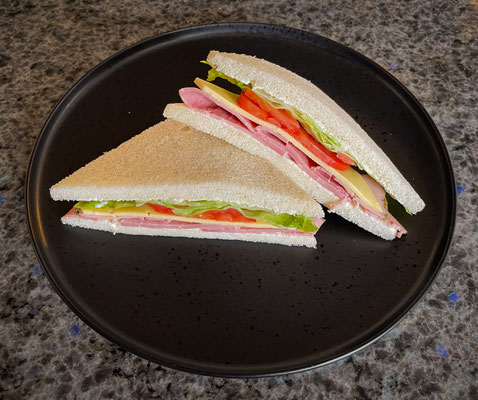 Sandwich (in verschiedensten Varianten)