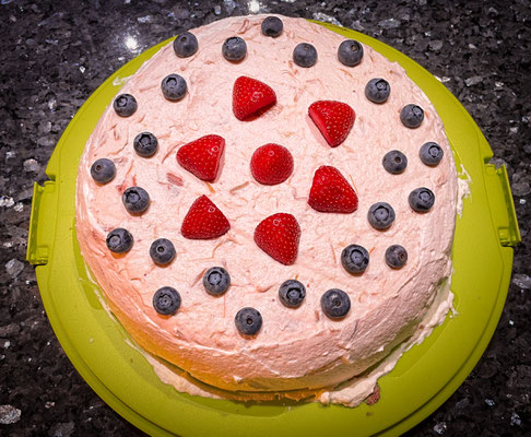 Erdbeer-Schoko Torte