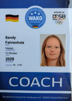 Sandy - Trainerin Wettkampfteam