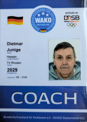 Dietmar - Trainer Wettkampfteam