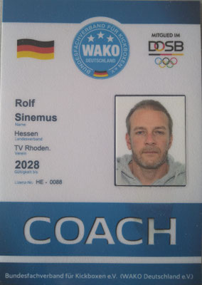 Rolf - Hauptverantwortlicher Trainer - Wettkampfteam