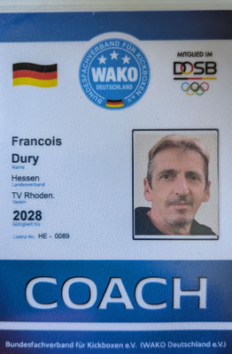 François - Hauptverantwortlicher Trainer - Wettkampfteam