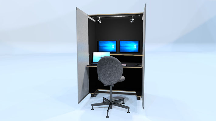 Office to Go Home at Office,Blackbox Gmbh,Visualisierung