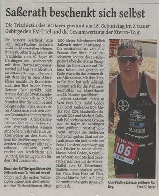 Westdeutsche Zeitung am 23.08.2016