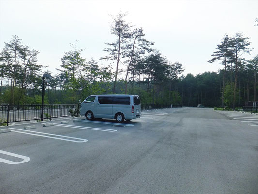 Mt Fuji Northern Base Parking near Highway Exit of Fuji Yoshida