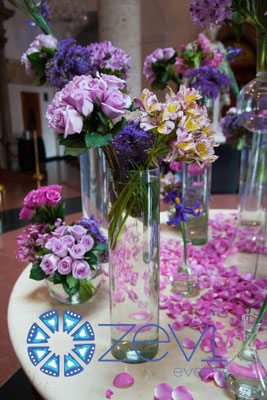 Flores para eventos en vallarta www.zevievents.com