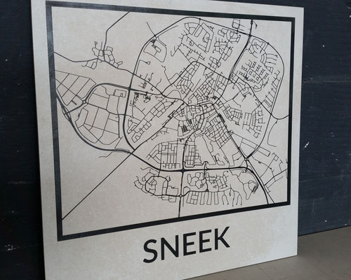 Plattegrond Sneek - Deco Tiles