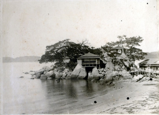 箱島に建てられた数軒の料亭