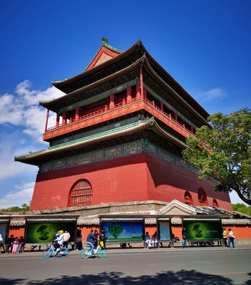 北京的鼓楼  