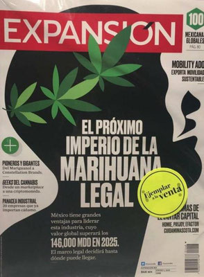 Revista Expansión: El Próximo Imperio de la Mariguana Legal