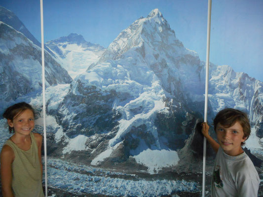 Devant l'Everest !