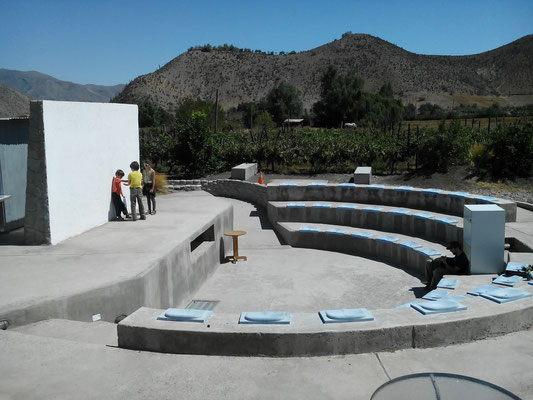 petit amphithéâtre pour l'observation astronomique