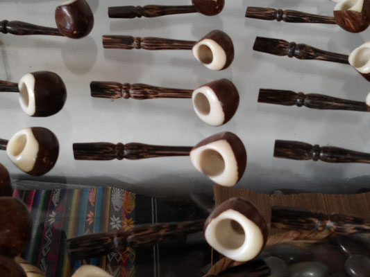 pipes d'ivoire végétal
