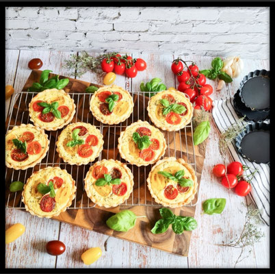 Herzhafte Tartelettes