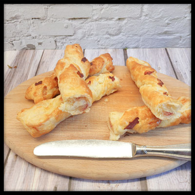 Blätterteig-Sticks